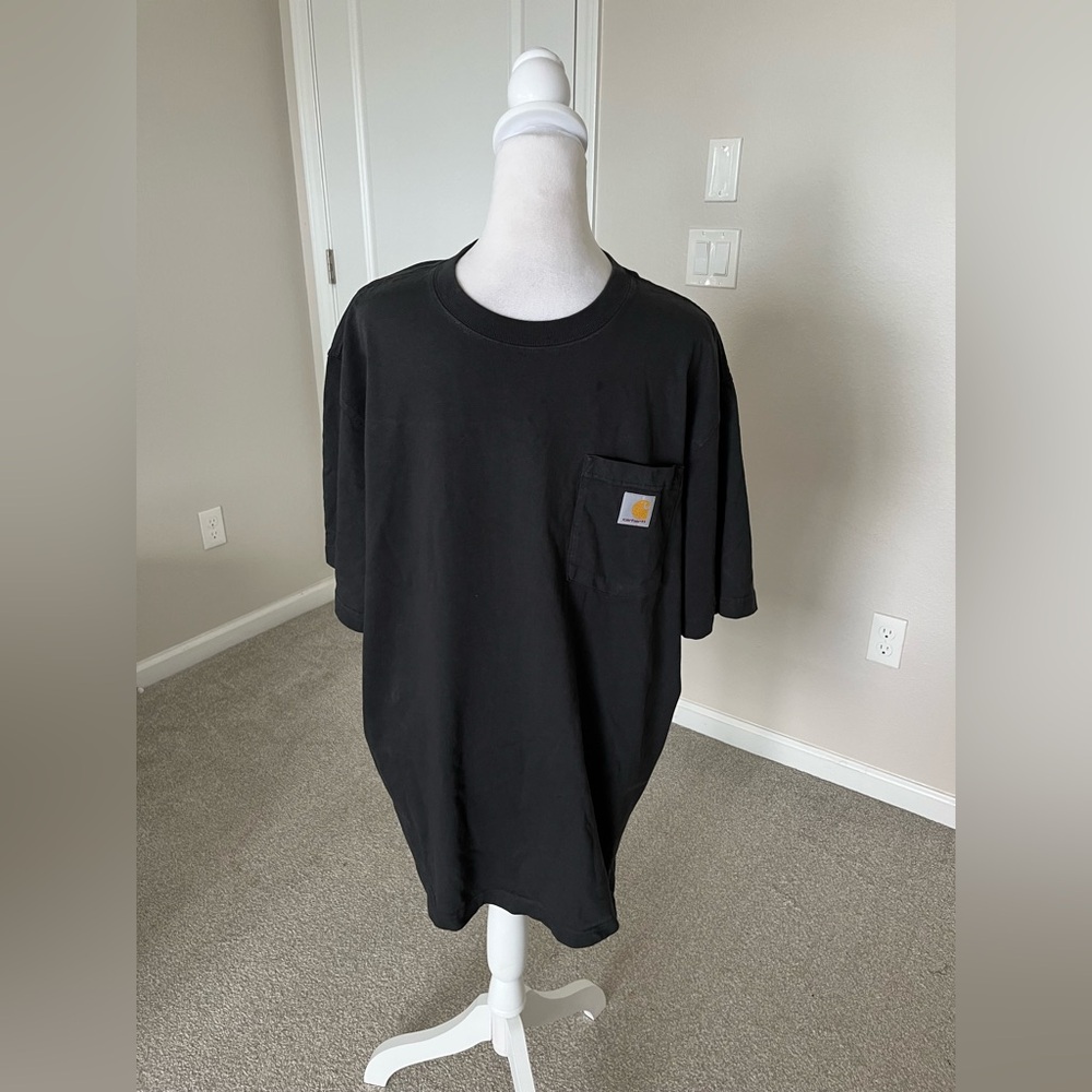 NWOT Carhartt Loose Fit Black TShirt Size Large - Picture 8 of 8